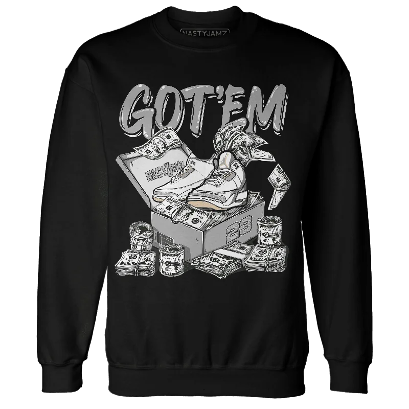 Seasonal fashion sale – Save on all your wardrobe essentials today! NastyJamz Craft Ivory 3s Sweatshirt Match Dollar Sneaker Box Seasonal fashion sale – Save on all your wardrobe essentials today! NastyJamz Craft Ivory 3s Sweatshirt Match Dollar Sneaker Box