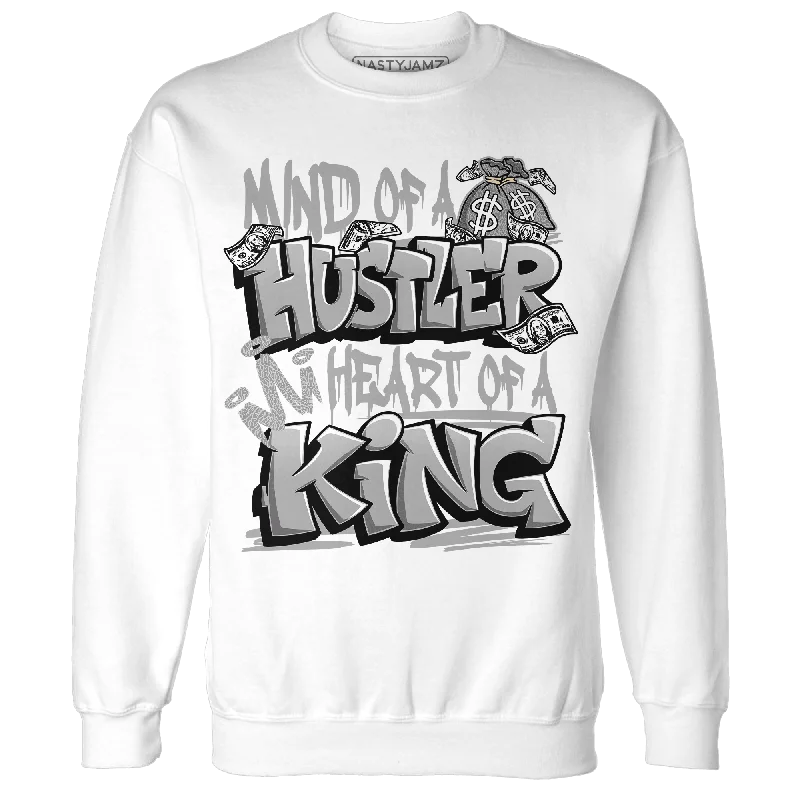 Shop the best in men’s fashion for less – limited-time sale!  NastyJamz Craft Ivory 3s Sweatshirt Match Hustler Heart King