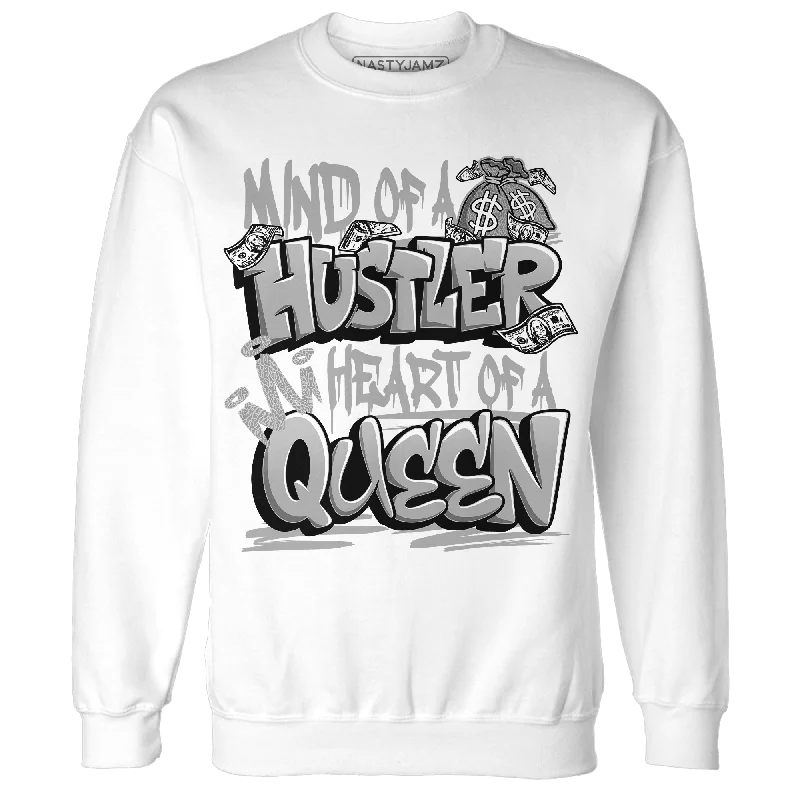 Men’s fashion sale – new deals added every day!  NastyJamz Craft Ivory 3s Sweatshirt Match Hustler Heart Queen