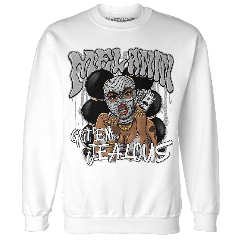 Save more with bundle deals on men’s fashion items.  NastyJamz Craft Ivory 3s Sweatshirt Match Melanin Got Em Jealous