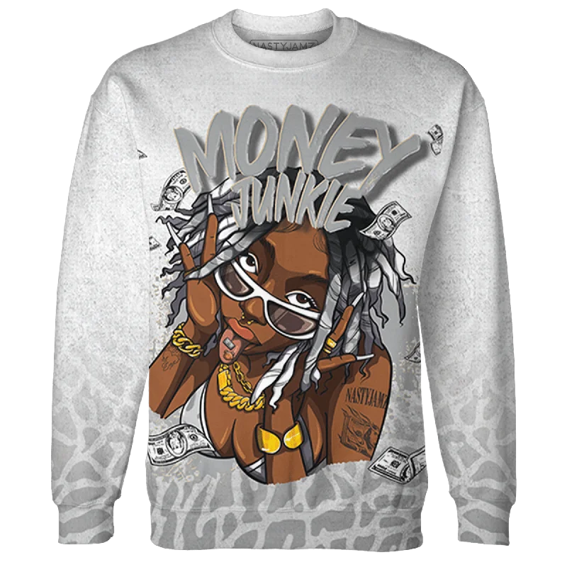 Men’s fashion just got more affordable – shop now! NastyJamz Craft Ivory 3s Sweatshirt Match Money Junkie 3D All-Over Print Men’s fashion just got more affordable – shop now! NastyJamz Craft Ivory 3s Sweatshirt Match Money Junkie 3D All-Over Print