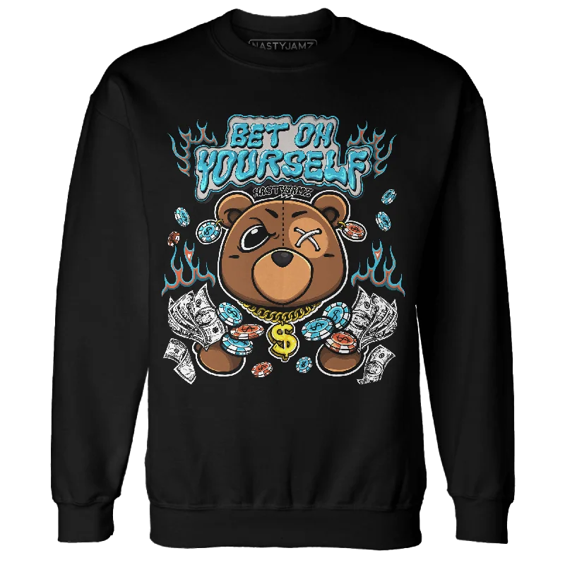Shop men’s fashion at discount prices and save up to 70%!  NastyJamz Dunk Low Dolphins Sweatshirt Match Bet On Yourself BER