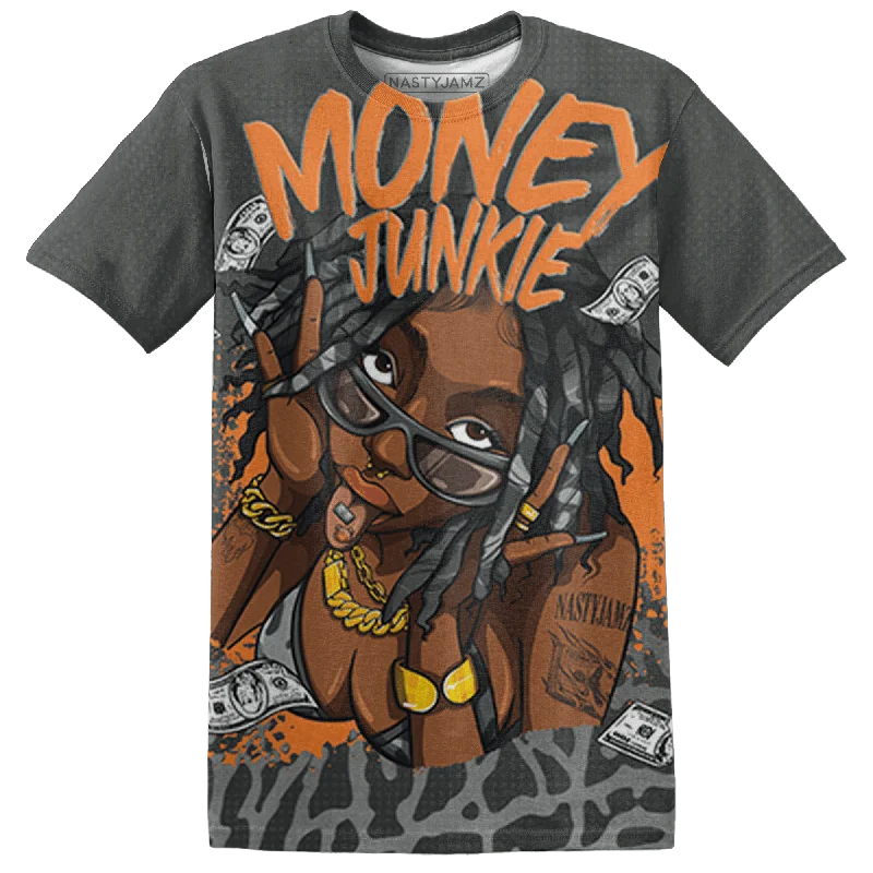 NastyJamz Fear Pack 3s T Shirt Match Money Junkie 3D All-Over Print