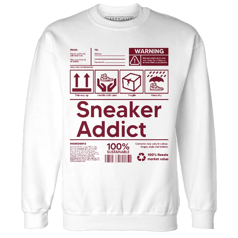 Buy now, pay later – exclusive savings on men’s clothing.  NastyJamz High White Team Red 1s Sweatshirt Match Sneaker Addict