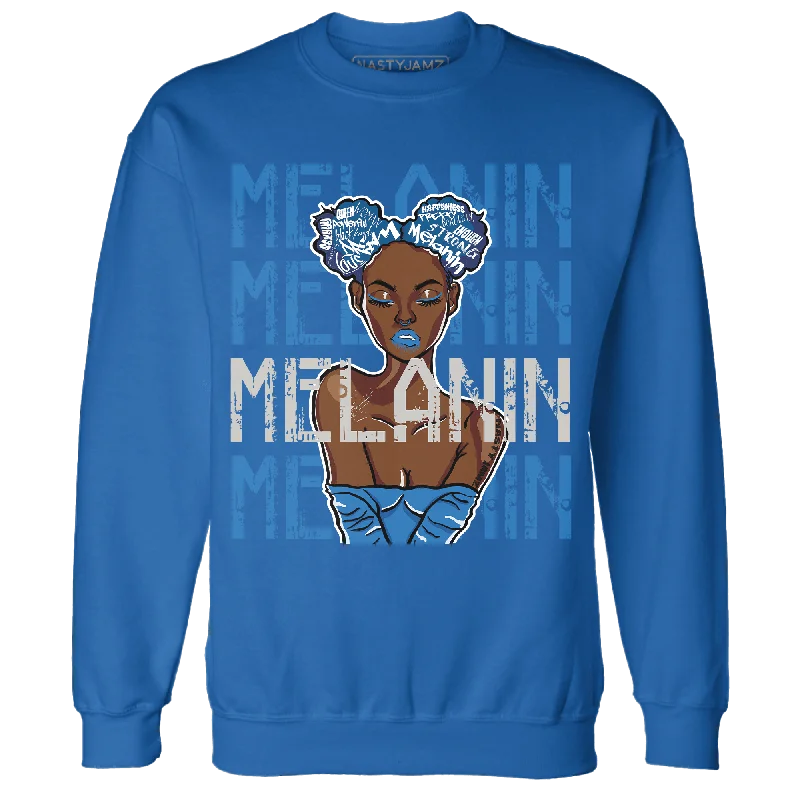 Take advantage of our men’s fashion sale – it’s your time to save!  NastyJamz Industrial Blue 4s Sweatshirt Match Melanin Girl