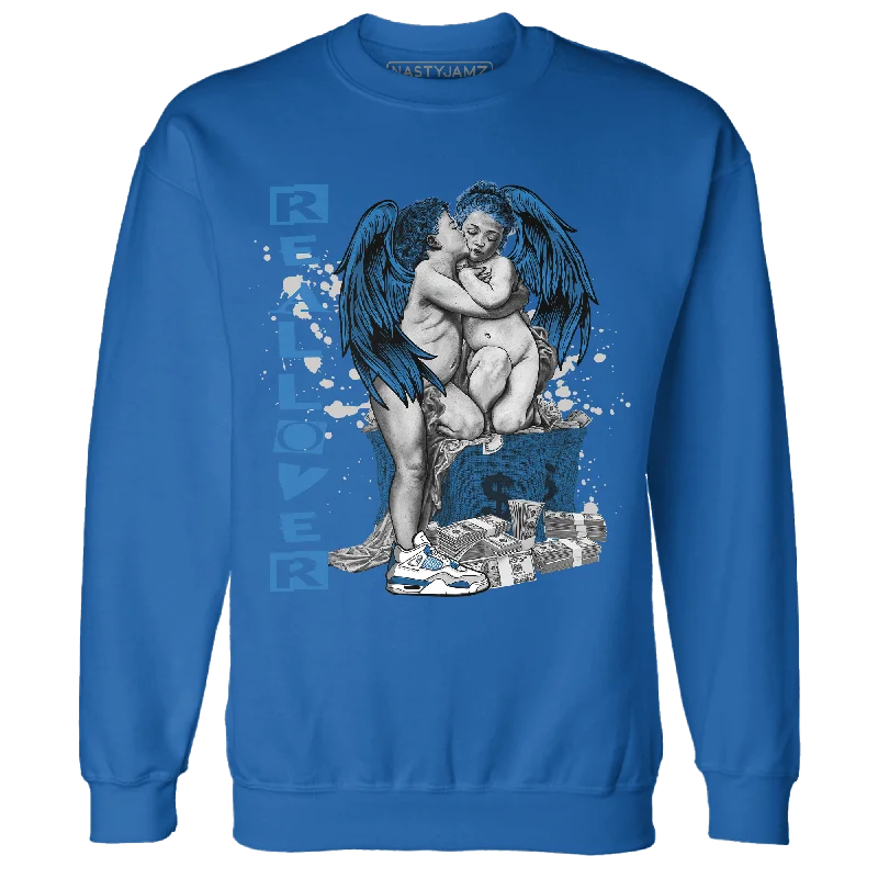 Shop stylish men’s clothing and enjoy amazing discounts.  NastyJamz Industrial Blue 4s Sweatshirt Match Real Lover Angel