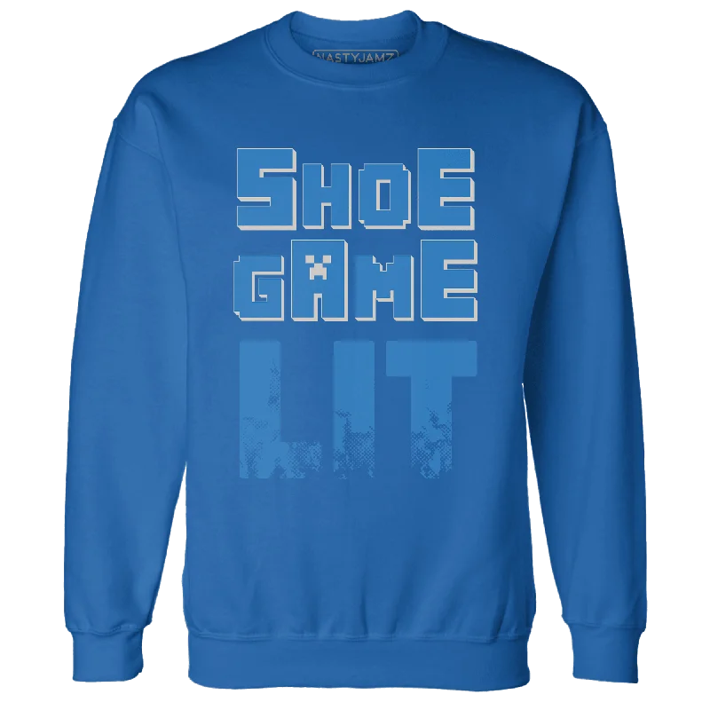 Shop the latest men’s styles at unbelievable prices.  NastyJamz Industrial Blue 4s Sweatshirt Match Shoe Game Lit