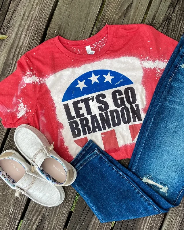 Let's Go Brandon Circle Tee