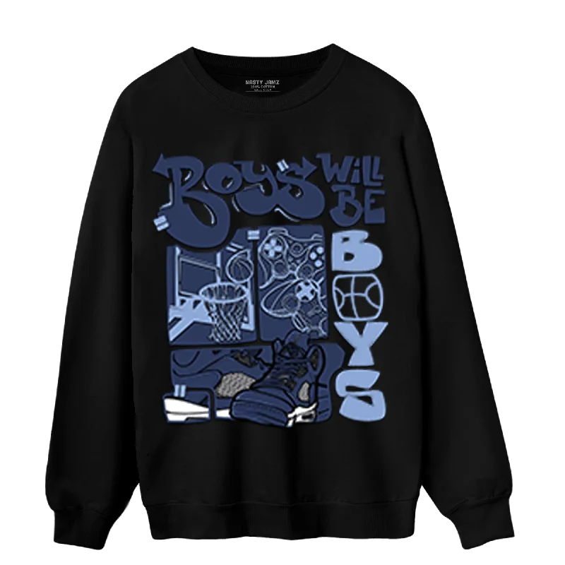 Exclusive discounts on men's fashion – shop today! NastyJamz Midnight Navy 5s Sweatshirt Match Boys Will Be Boys Exclusive discounts on men's fashion – shop today! NastyJamz Midnight Navy 5s Sweatshirt Match Boys Will Be Boys