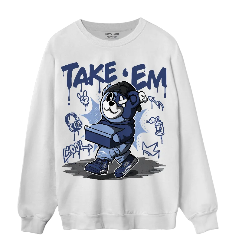 Flash sale on trendy clothing – Limited time offers available online. NastyJamz Midnight Navy 5s Sweatshirt Match Take 'Em Flash sale on trendy clothing – Limited time offers available online. NastyJamz Midnight Navy 5s Sweatshirt Match Take 'Em