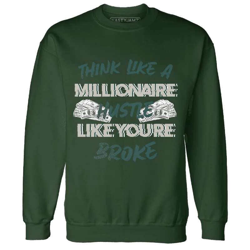 Get 25% off select men’s clothing when you shop online!  NastyJamz Oxidized Green 4s Sweatshirt Match Hustle Millionaire