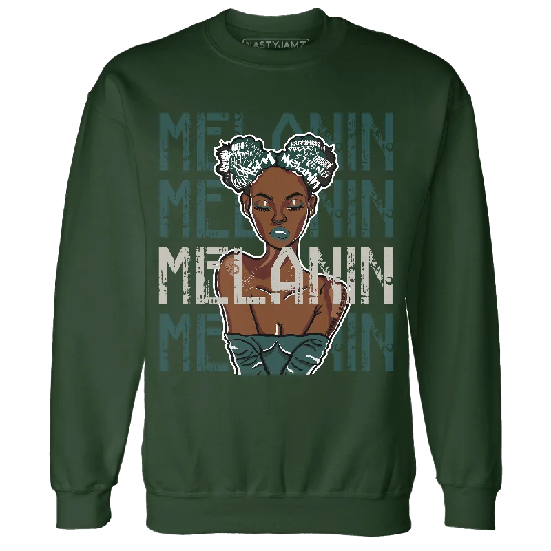 End-of-season sale – men’s clothing essentials up to 60% off!  NastyJamz Oxidized Green 4s Sweatshirt Match Melanin Girl