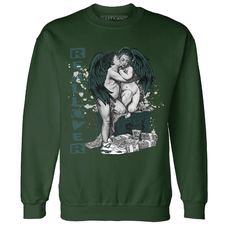 Don’t wait – shop the biggest sale of the season on men’s clothing!  NastyJamz Oxidized Green 4s Sweatshirt Match Real Lover Angel