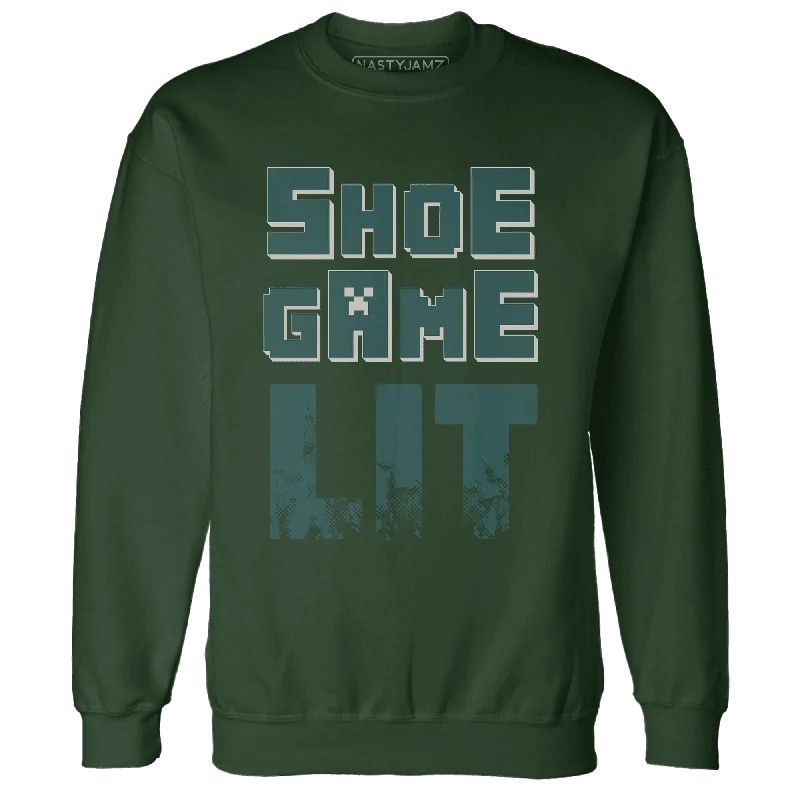 Shop now and save up to 40% on men’s wardrobe essentials.  NastyJamz Oxidized Green 4s Sweatshirt Match Shoe Game Lit
