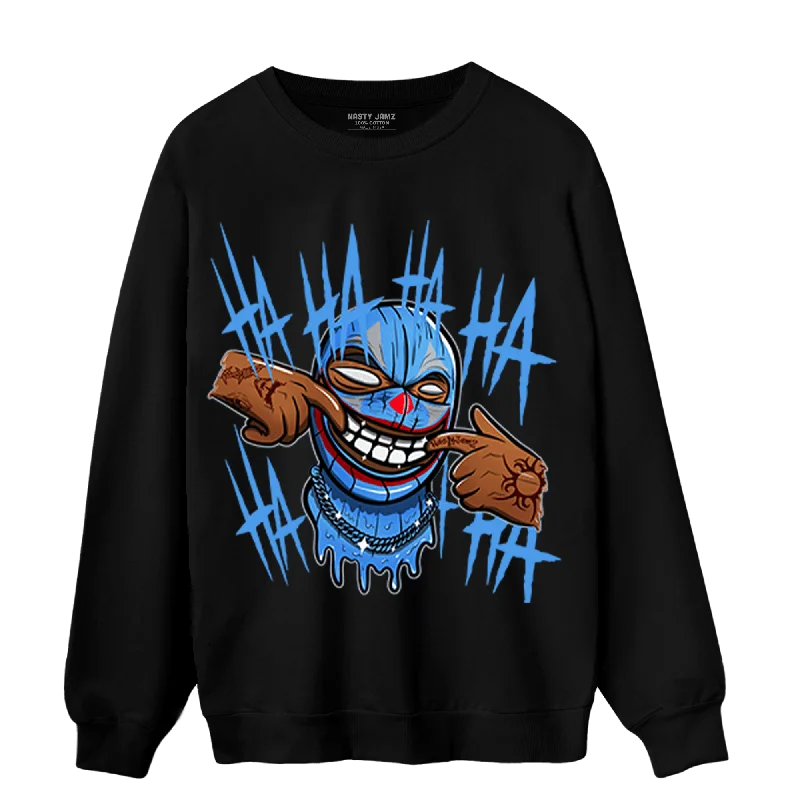 Shop the latest clothing deals – Huge discounts on fashion essentials! NastyJamz University Blue 5s Sweatshirt Match We Are All Clowns Shop the latest clothing deals – Huge discounts on fashion essentials! NastyJamz University Blue 5s Sweatshirt Match We Are All Clowns