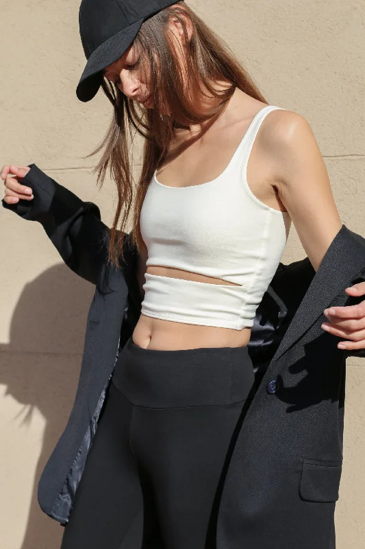 Shop stylish and affordable clothes –   CROPPED TANK WITH CUTOUT