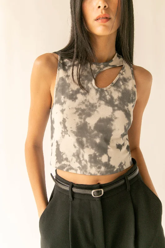 Shop the best clothing sales of the year!  CROPPED TANK WITH CUTOUT
