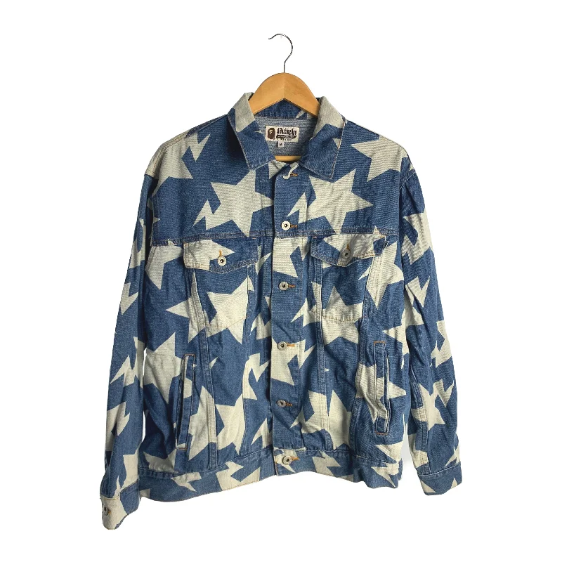 Update your look for less with men’s clothing on sale. BAPE/Denim Jkt/M/Indigo/Cotton/001LJI301002M Update your look for less with men’s clothing on sale. BAPE/Denim Jkt/M/Indigo/Cotton/001LJI301002M