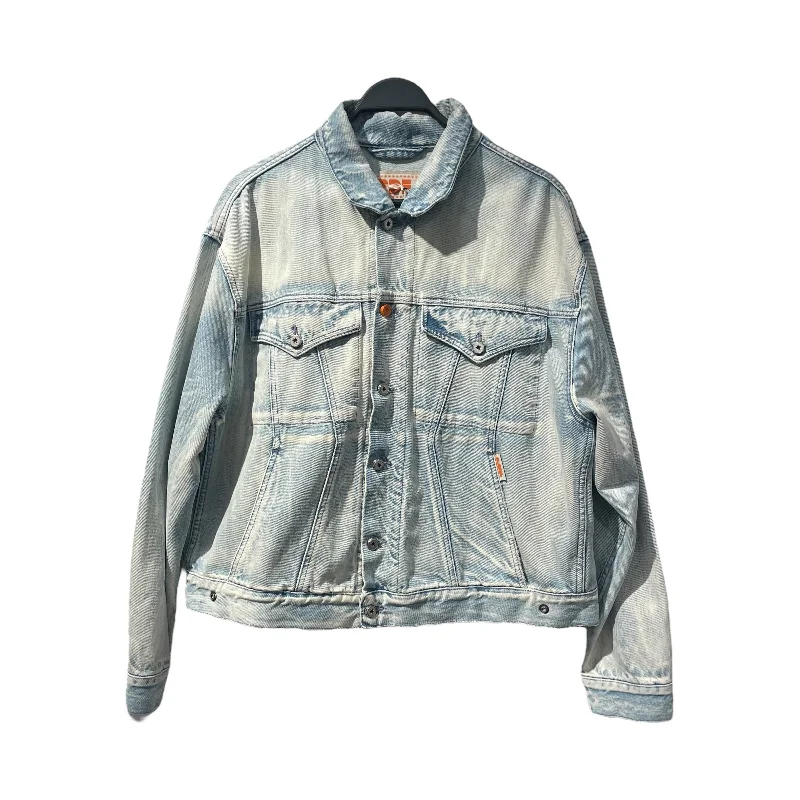 Enjoy exclusive discounts.  PDF CHANEL/Denim Jkt/M/Cotton/BLU/SINCHED