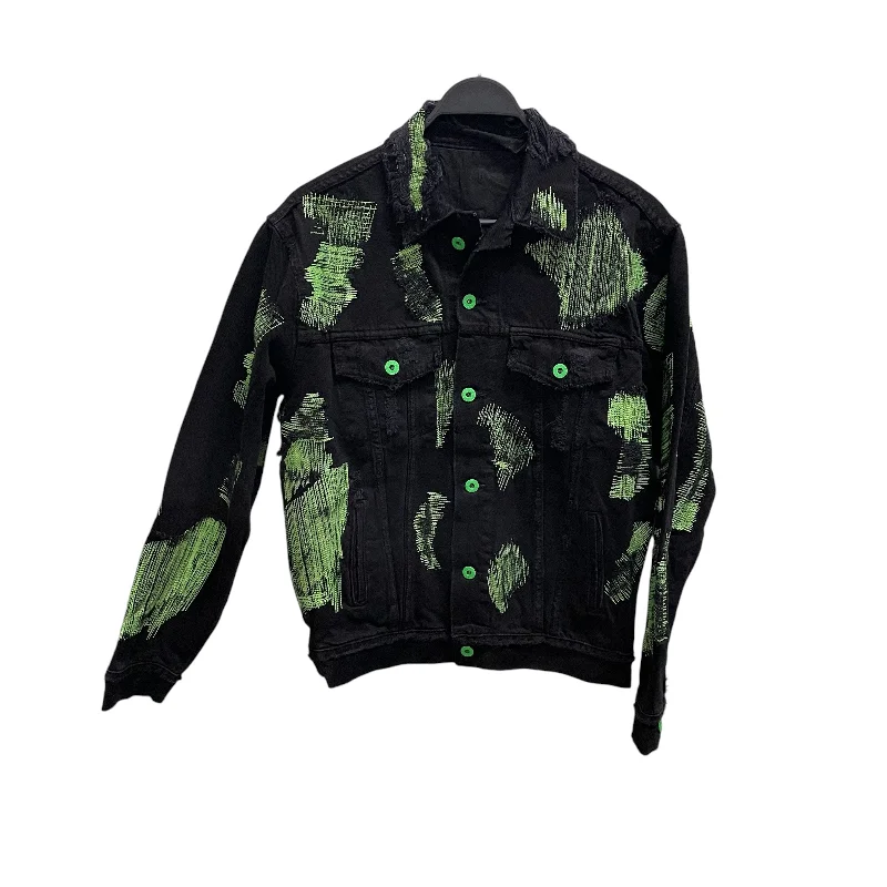 Shop the essentials – men’s wardrobe must-haves on sale.  ENDLESS/Denim Jkt/XS/Cotton/BLK/All Over Print/