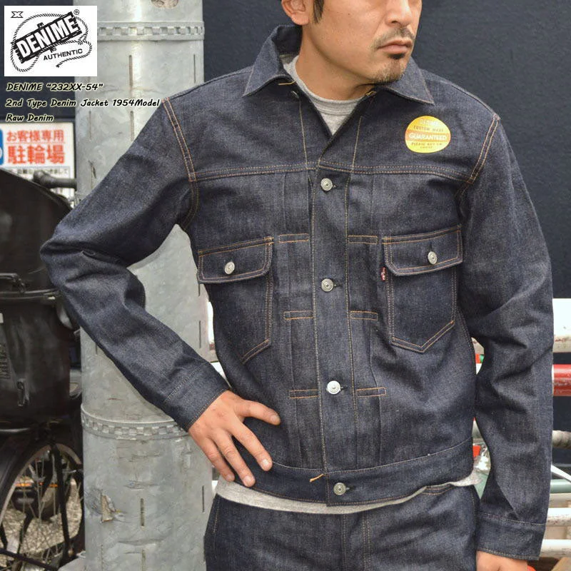 Check out the best prices on men's fashion basics – limited time offer. DENIME "232XX-54" 2ND TYPE DENM JACKET 1954 MODEL Check out the best prices on men's fashion basics – limited time offer. DENIME "232XX-54" 2ND TYPE DENM JACKET 1954 MODEL