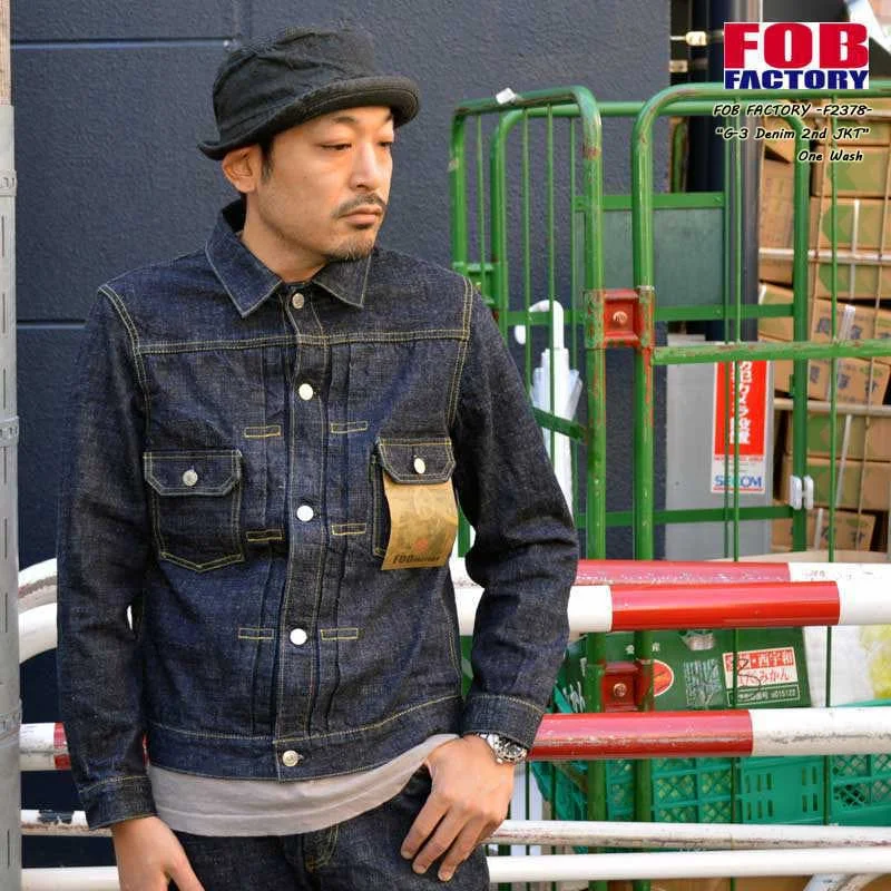 Limited-time promo – up to 70% off on men's essentials. FOB FACTORY "F2378" 14oz G-3 DENIM 2nd JKT Limited-time promo – up to 70% off on men's essentials. FOB FACTORY "F2378" 14oz G-3 DENIM 2nd JKT