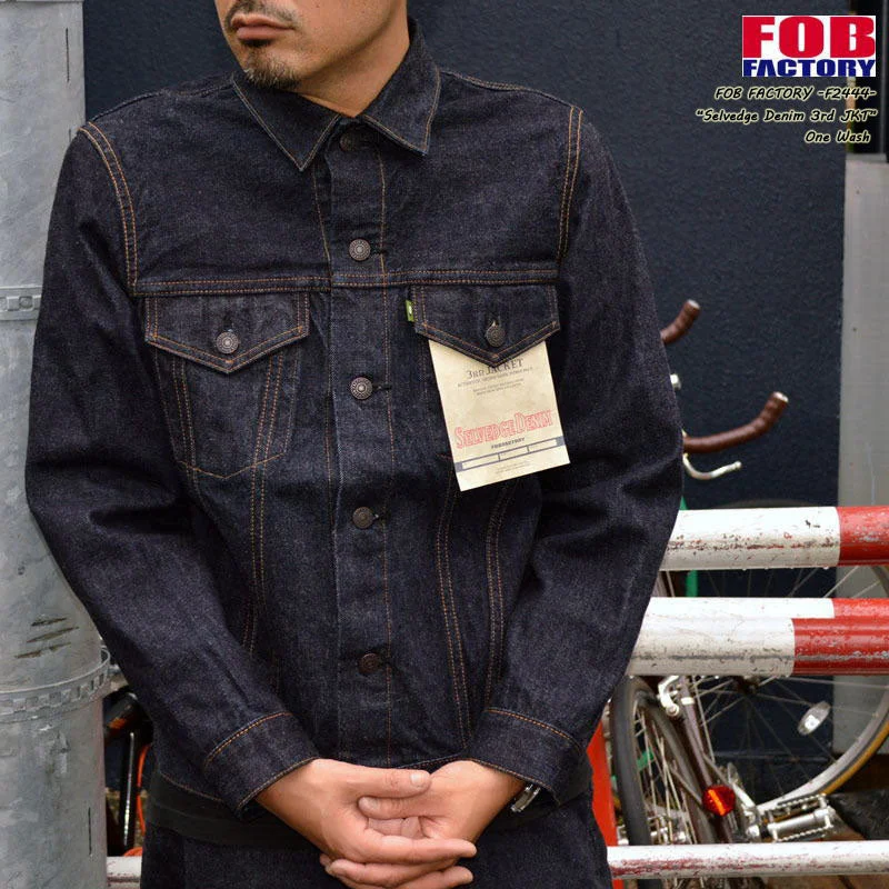Special offer: Save on everyday clothing essentials – Shop now! FOB FACTORY "F2444" Selvedge Denim 3rd JKT Special offer: Save on everyday clothing essentials – Shop now! FOB FACTORY "F2444" Selvedge Denim 3rd JKT