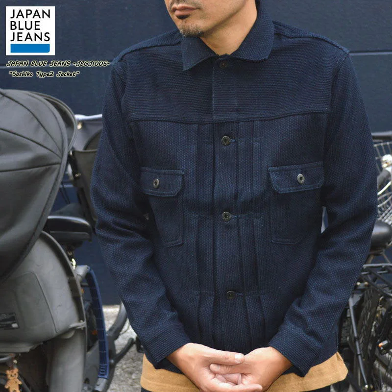 Look sharp without breaking the bank – men’s clothing sale now! JAPAN BLUE JEANS "JBGJ1005" Sashiko Type2 Jacket Look sharp without breaking the bank – men’s clothing sale now! JAPAN BLUE JEANS "JBGJ1005" Sashiko Type2 Jacket