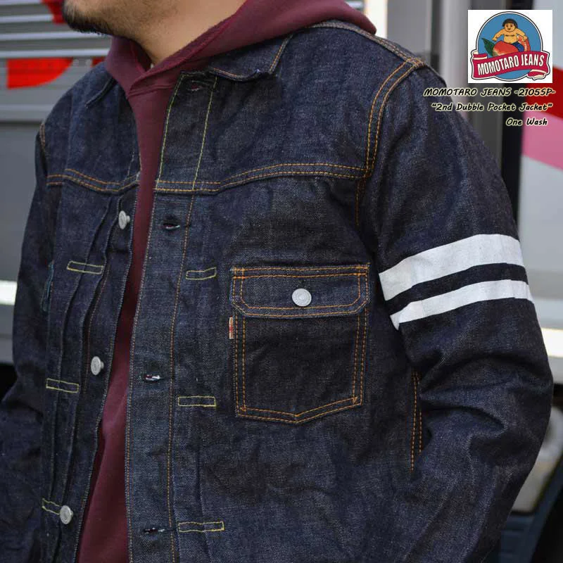 Save on men’s formal wear – perfect for your next event! MOMOTARO JEANS "2105SP" Going Battle Label 2nd Dubble Pocket Jacket Save on men’s formal wear – perfect for your next event! MOMOTARO JEANS "2105SP" Going Battle Label 2nd Dubble Pocket Jacket