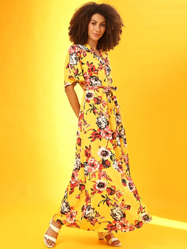 Versatile fashion options for every occasion Campus Sutra Women Stylish Floral Design Casual Dresses Versatile fashion options for every occasion Campus Sutra Women Stylish Floral Design Casual Dresses