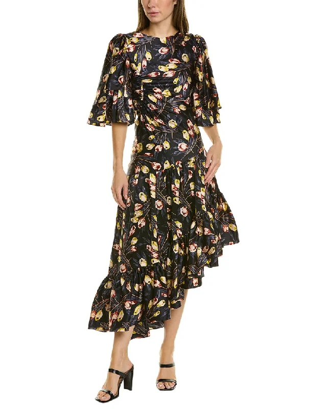 Statement pieces for the confident woman   Cinq à Sept Kossa Silk Dress