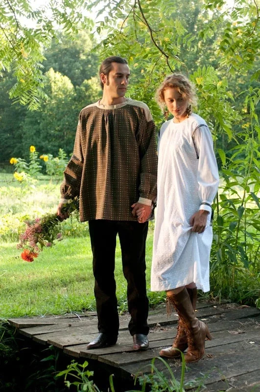 Effortlessly chic fashion for today’s woman   Folkwear 148 Unisex Black Forest Smock