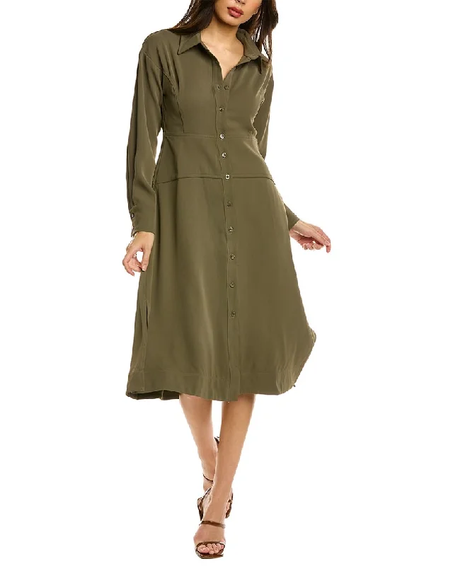 Fashion-forward styles that make a statement   Gracia Midi Shirtdress