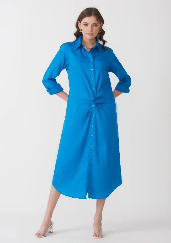 Pure Cotton Comfortable Midi Dress for Women