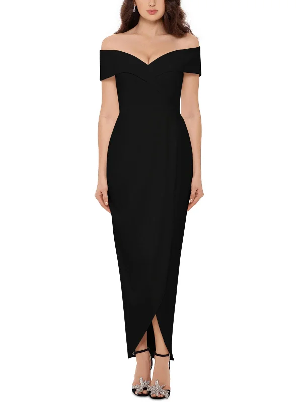 Elevate your look with premium women’s wear Petites Womens Crepe Maxi Evening Dress Elevate your look with premium women’s wear Petites Womens Crepe Maxi Evening Dress