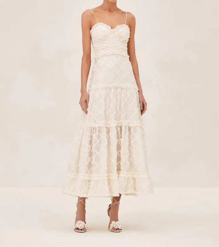 Soft, breathable fabrics for fashionable women   Rasa Dress In White