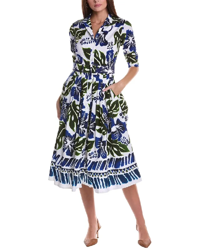 Luxurious fabrics and modern designs for women   Samantha Sung Audrey Shirtdress