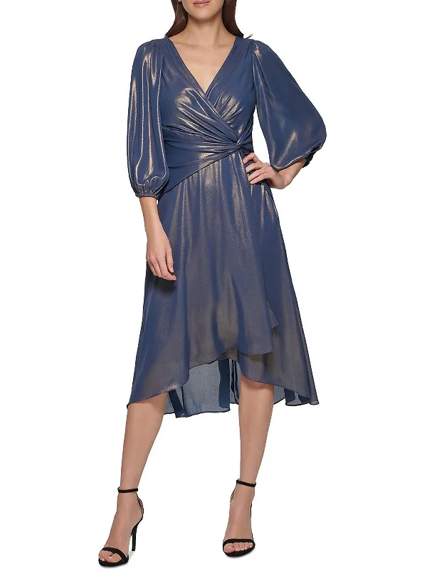 Elegant casual clothing for modern women Womens Iridecent Midi Cocktail and Party Dress Elegant casual clothing for modern women Womens Iridecent Midi Cocktail and Party Dress