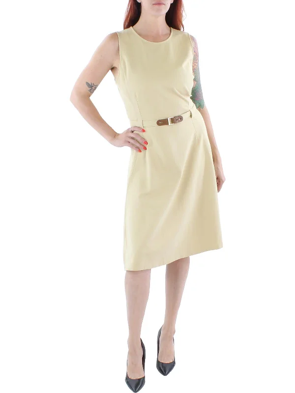 Bold fashion choices for the confident woman   Womens Ponte Sleeveless Shift Dress