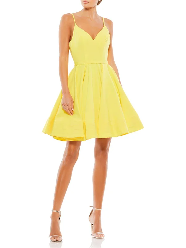Create a timeless wardrobe with fashionable pieces Womens Ruffled Mini Cocktail and Party Dress Create a timeless wardrobe with fashionable pieces Womens Ruffled Mini Cocktail and Party Dress