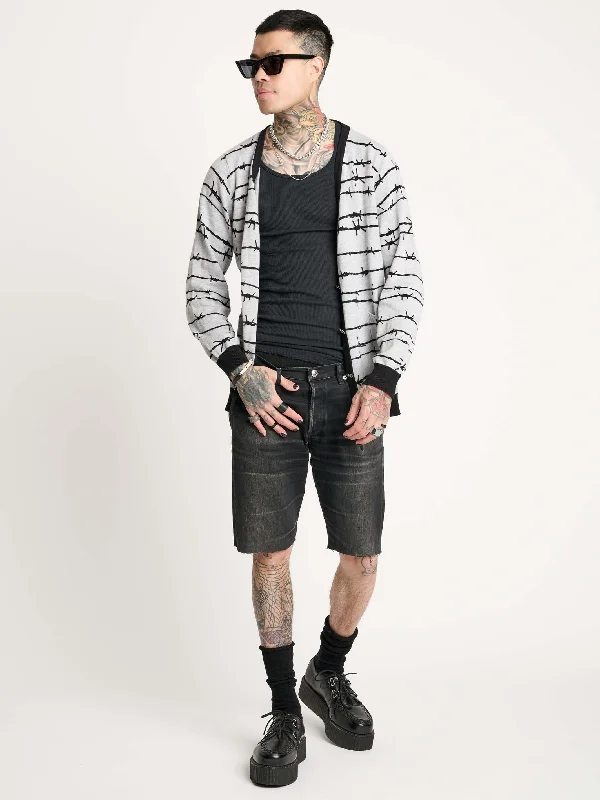 – Shop trendy clothing now.  Barbed Wire Cardigan
