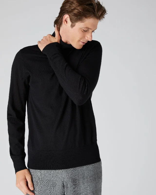 Shop the hottest fashion trends for less – deals you can’t miss. Men's Pimlico Fine Gauge Cashmere Turtle Neck Sweater Black Shop the hottest fashion trends for less – deals you can’t miss. Men's Pimlico Fine Gauge Cashmere Turtle Neck Sweater Black