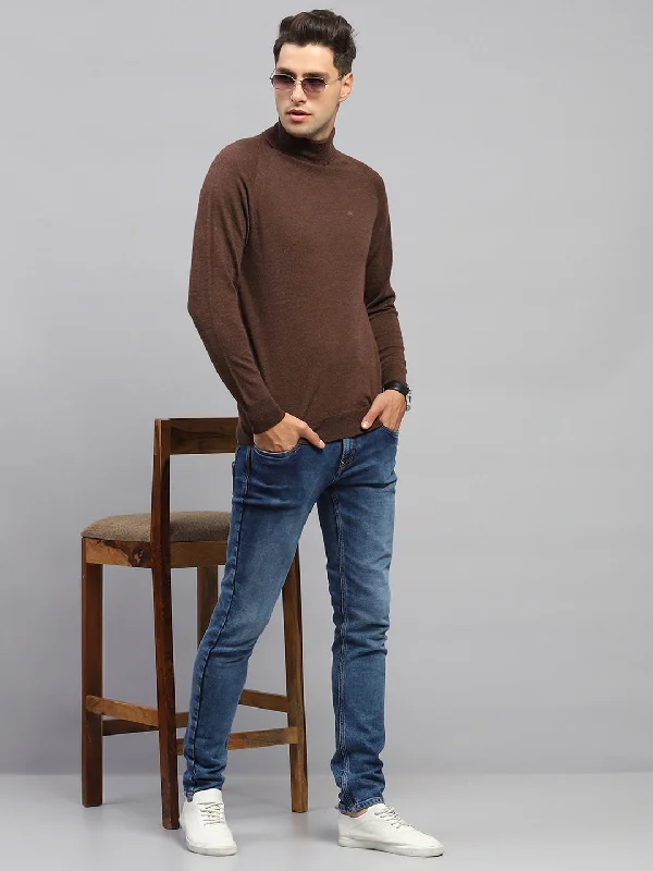 End-of-season clothing sale – Shop now for big savings! Men Brown Solid Turtle Neck Full Sleeve Pullover End-of-season clothing sale – Shop now for big savings! Men Brown Solid Turtle Neck Full Sleeve Pullover