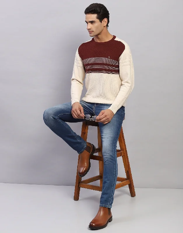 Get fresh fashion for less – Shop trendy clothing at discounted prices. Men Off White Self Design Round Neck Full Sleeve Pullover Get fresh fashion for less – Shop trendy clothing at discounted prices. Men Off White Self Design Round Neck Full Sleeve Pullover