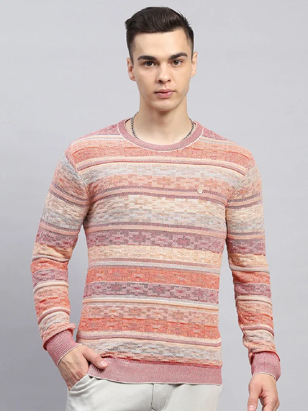 Take advantage of our men’s fashion sale – it’s your time to save! Men Pink Stripe Round Neck Full Sleeve Pullover Take advantage of our men’s fashion sale – it’s your time to save! Men Pink Stripe Round Neck Full Sleeve Pullover