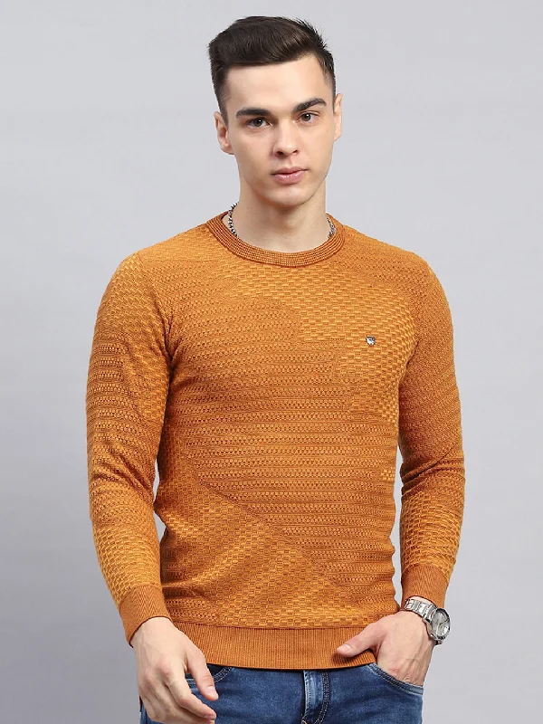 Save big on men’s casual wear – today only! Men Rust Self Design Round Neck Full Sleeve Pullover Save big on men’s casual wear – today only! Men Rust Self Design Round Neck Full Sleeve Pullover