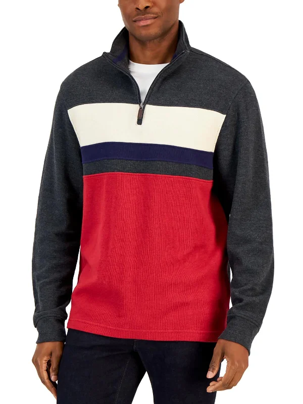 Get the latest styles in clothing – Shop now for unbeatable deals. Mens 1/4 Zip Mock Neck Pullover Sweater Get the latest styles in clothing – Shop now for unbeatable deals. Mens 1/4 Zip Mock Neck Pullover Sweater