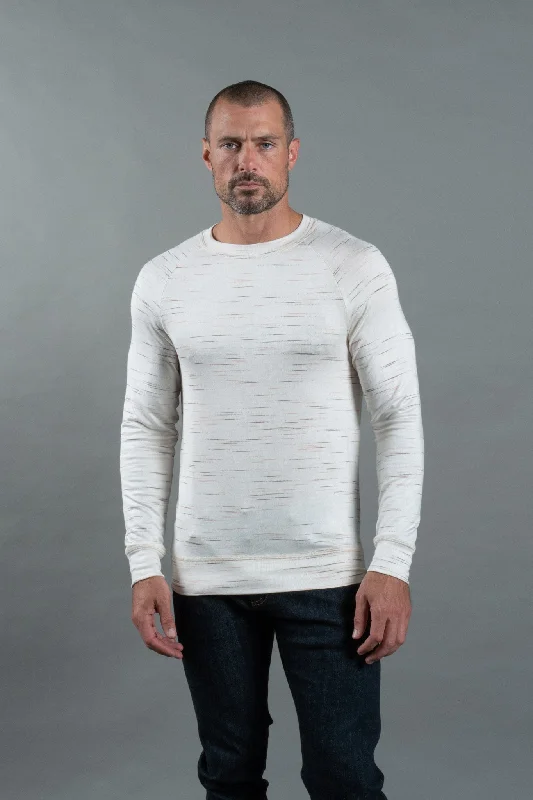 Buy more, save more – Men's Pullover Sweater - Cream / Pink / Brown Multi-Color Knit Buy more, save more – Men's Pullover Sweater - Cream / Pink / Brown Multi-Color Knit