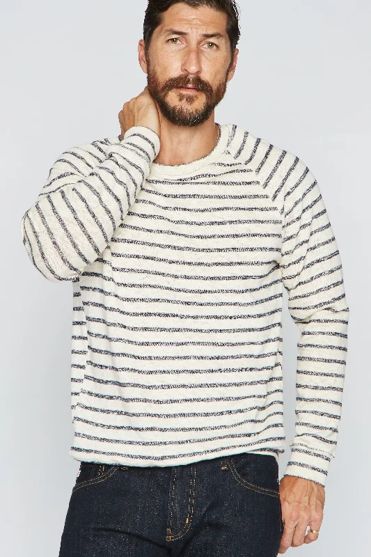 Best clothing deals . – Save up to 70% on trendy styles. Men's Slub Jersey Pullover Sweater - Navy/Cream Stripe Best clothing deals . – Save up to 70% on trendy styles. Men's Slub Jersey Pullover Sweater - Navy/Cream Stripe