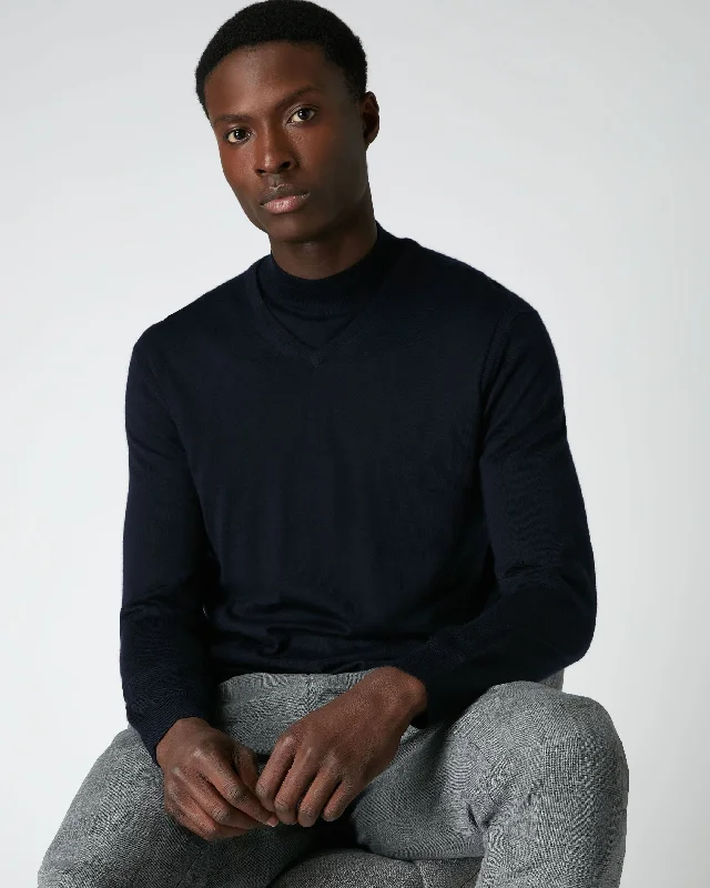 Exclusive discounts on men's fashion – shop today! Men's Conduit Fine Gauge Cashmere V Neck Sweater Navy Blue Exclusive discounts on men's fashion – shop today! Men's Conduit Fine Gauge Cashmere V Neck Sweater Navy Blue
